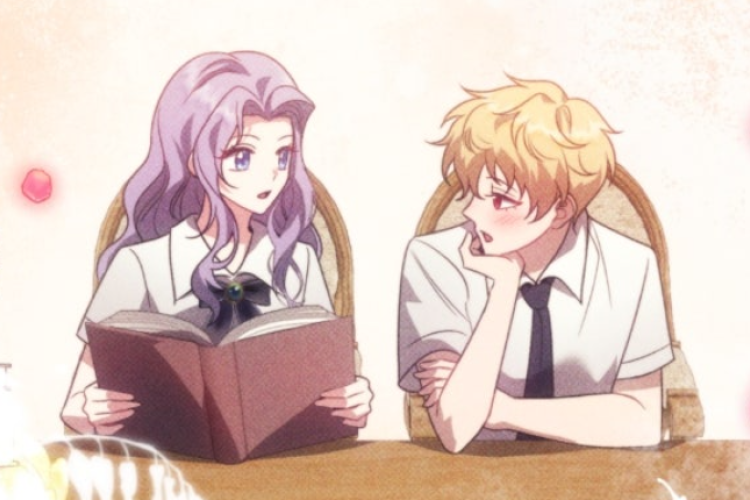 Lectura de Manhwa Vows and Vendettas Capítulo 8 en Español, Recuerdos del pasado en una biblioteca