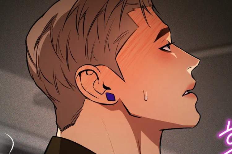 Manhwa BL El Chico De Las Perlas Enciende El Amanecer Capítulo 14 RAW en español, ¡Es muy fácil ponerse cachondo!