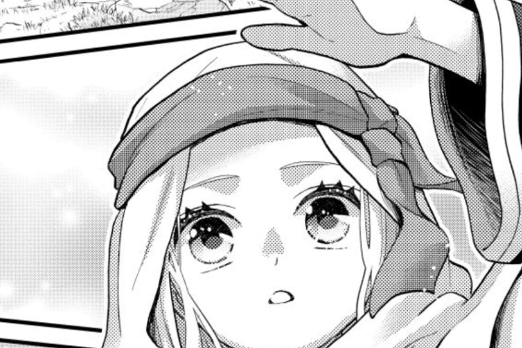 Leer RAW Mangas Hoshi Furu Oukoku no Nina Capítulo 65 en Español, ¡Algo brilla a lo lejos! ¿Qué es?